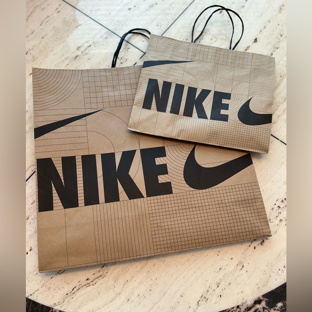 Nike Brown and Black Men's Bag Set
